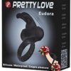 Anneau vibrant Pretty Love Eudora Noir – Image 2