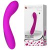 vibromasseur vaginal rechargeable en silicone