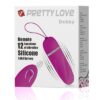 œuf vibrant debby en silicone 12 modes de vibration
