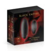 black empire oeuf vibrant et télécommande rechargeable