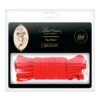 corde bondage 10 mètres rouge