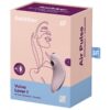 SATISFYER  VULVA  AIR PULSE ET VIBRANT  VIOLET