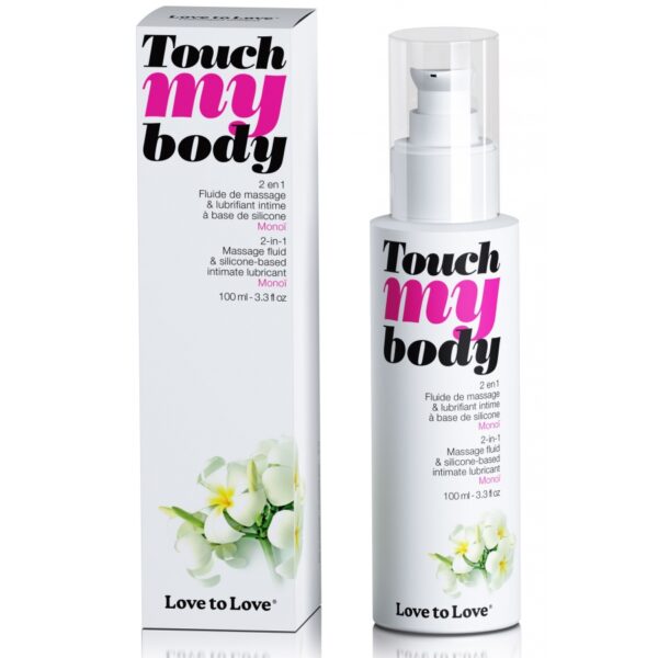 Lubrifiant Silicone Touche My Body Monoï 100ml