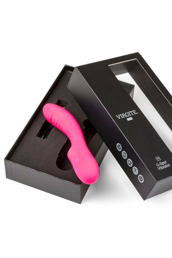 virgite vibromasseur poing G rechargeable  rose – Image 3