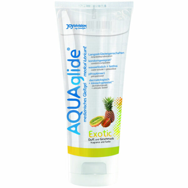lubrifiant aquaglide fruits exotique 100 ml