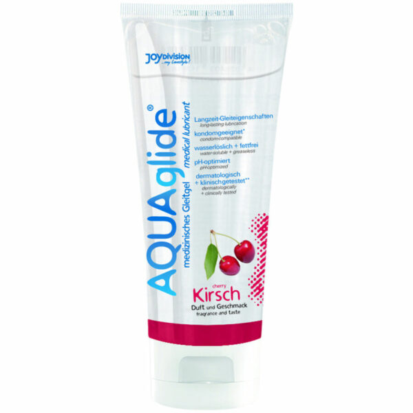 lubrifiant aquaglide cerise 100 ml