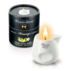 bougie de massage comestible thé blanc