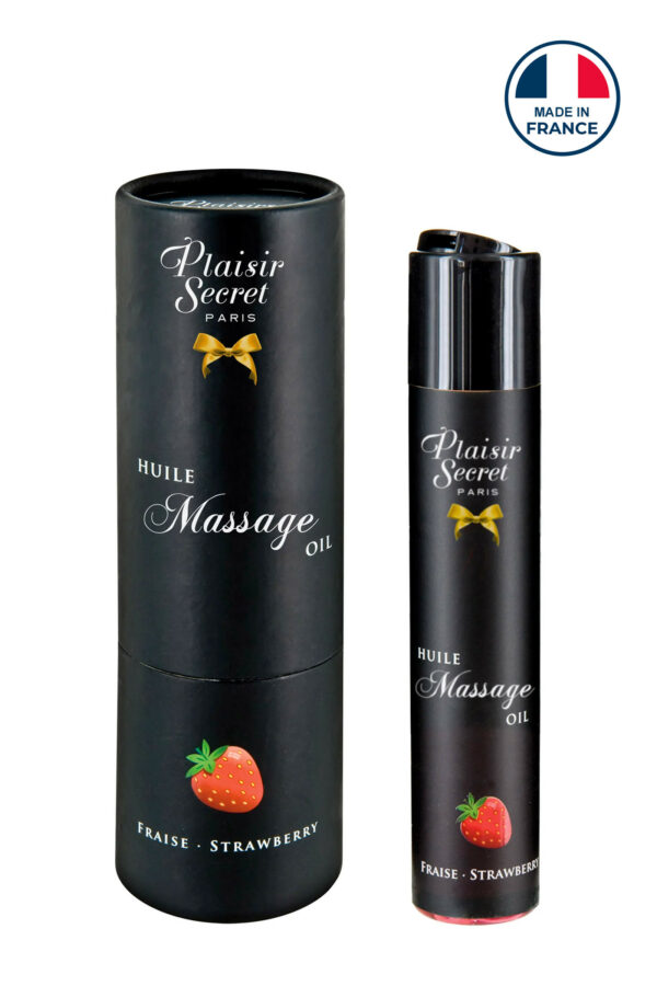 Huile massage gourmande fraise 59ml
