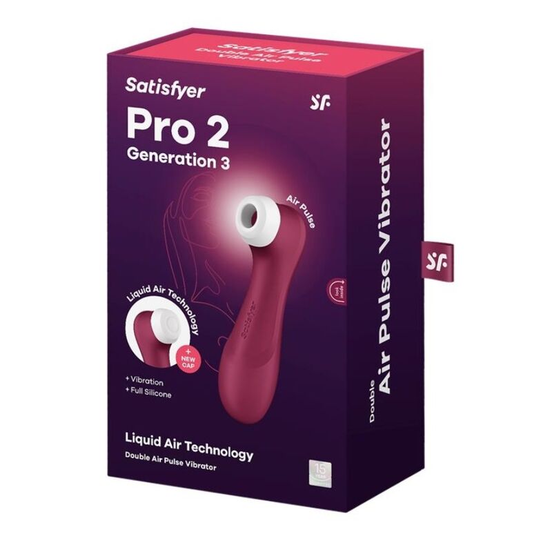 SATISFYER PRO 2 SUCCION + VIBRATION AVEC CONNEXION