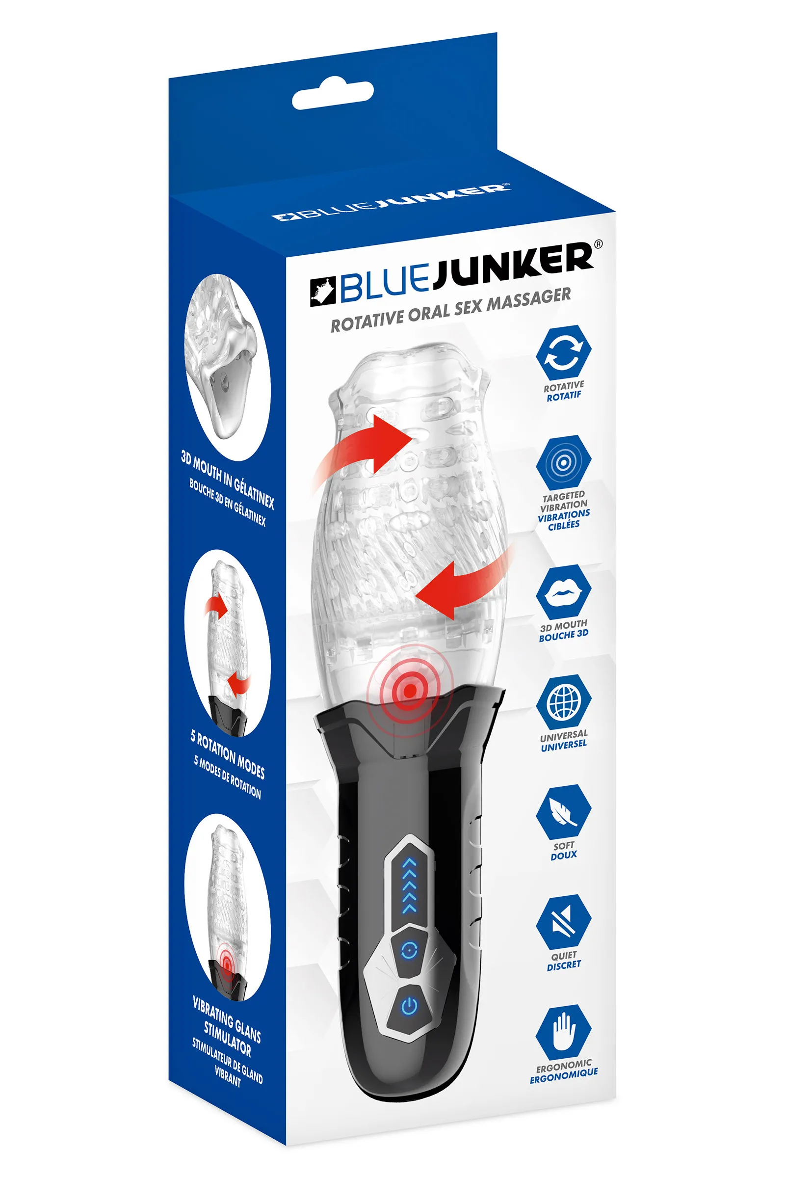 BLUE JUNKER  STIMULATEUR DE SEXE ORAL
