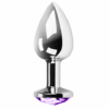 PLUG BIJOUX  STRASS VIOLET    S