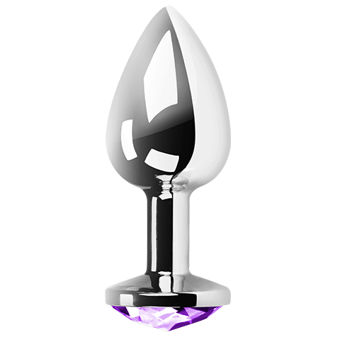 PLUG BIJOUX  STRASS VIOLET    S