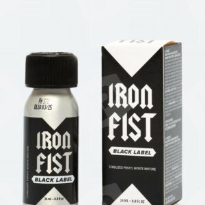 POPPERS IRON FIST BLACK LABEL 24 ML