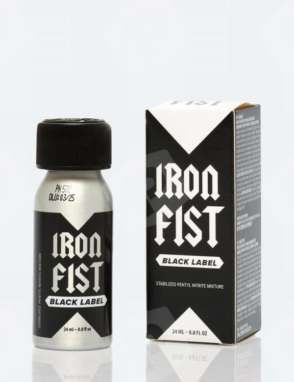 POPPERS IRON FIST BLACK LABEL 24 ML