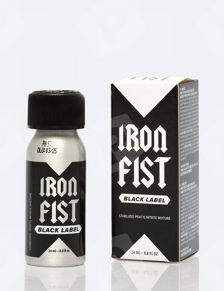 POPPERS IRON FIST BLACK LABEL 24 ML