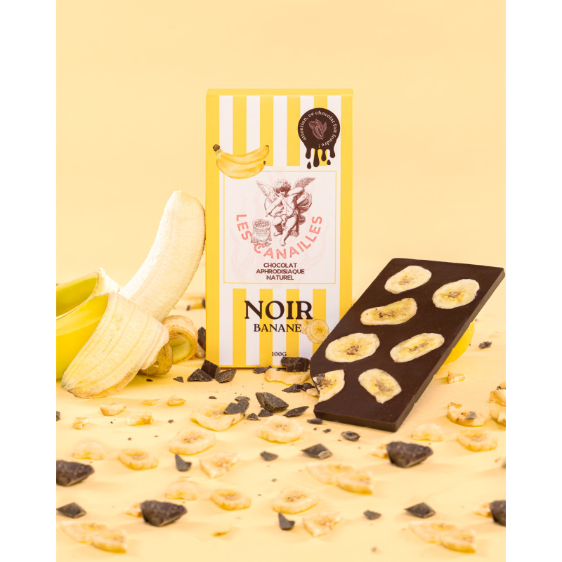 CHOCOLAT NOIR APHRODISIAQUE BANANE
