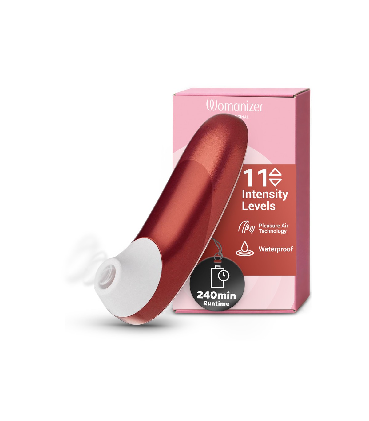 WOMANIZER PRO BOURDEAUX ROUGE