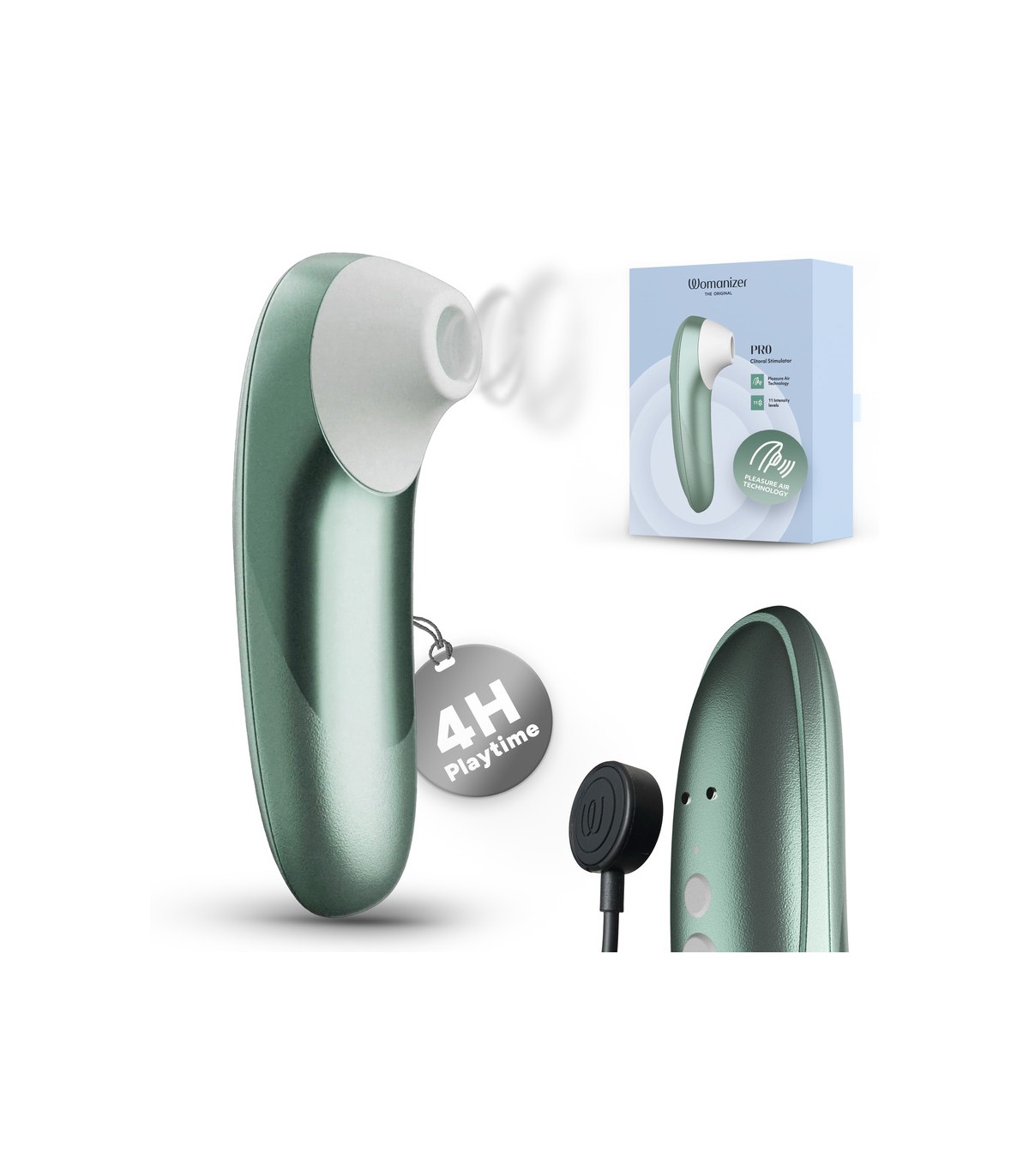 WOMANIZER PRO VERT SAUGE