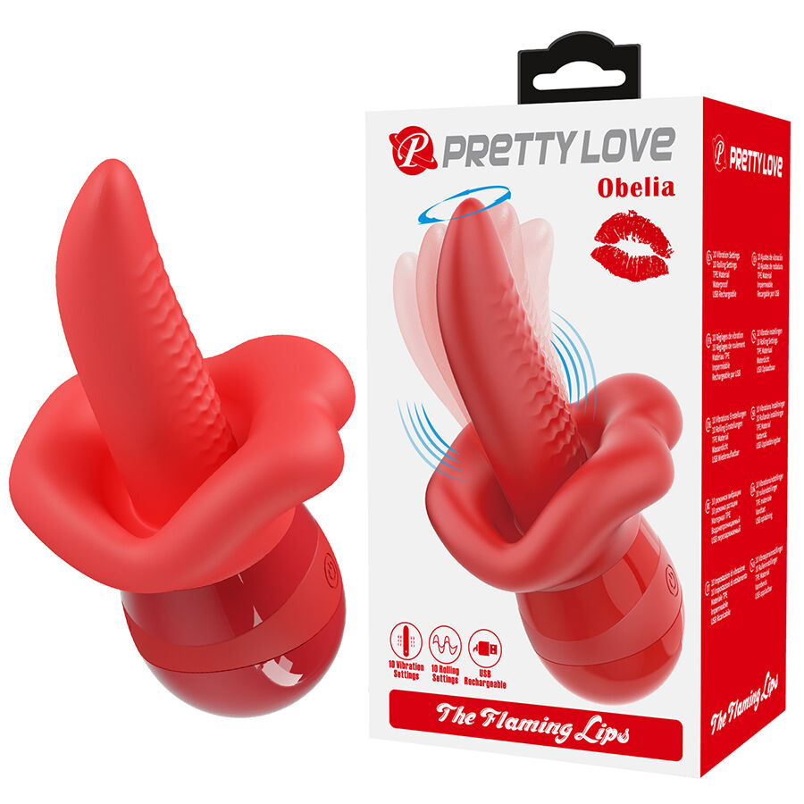 OBELIA VIBRATEUR AVEC LANGUE ROTATIVE