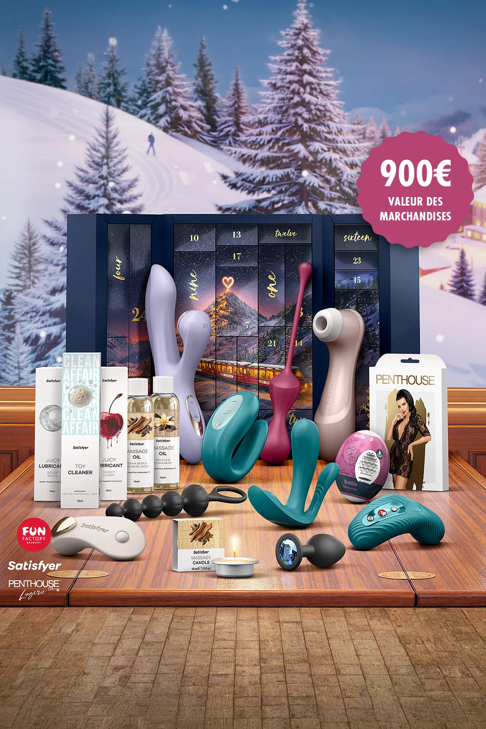 CALENDRIER DE L'AVENT SATISFYER PREMIUM 2026